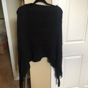 Black poncho